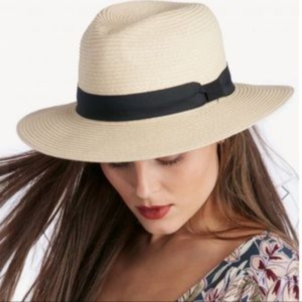 sole society straw panama hat